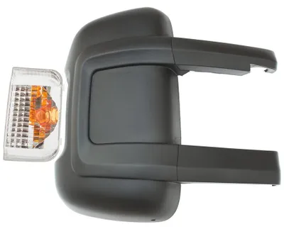 Image de Fiat Ducato 2006 - Boîtier de rétroviseur extérieur droit + bras long + clignotant orange (2 pièces)
