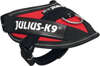 Produktbild von Julius K9 - Hundegeschirr - rot - Baby 1 - 29-36 cm