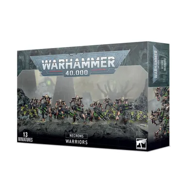 Zdjęcie produktu dla Games Workshop Necron Warriors with Canoptek Scarabs, Figurka kolekcjonerska, Gra wideo