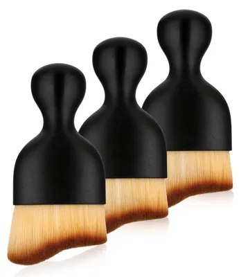 Produktbild von Staubbürste Autoinnenraum Innenraumbürste - Set mit 3 Stück - Weiche Borsten - Kratzfrei - Für Armaturenbrett und Lüftungsschlitze