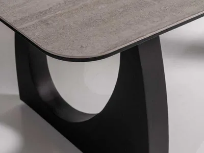 Immagine prodotto di Moderno tavolo da pranzo grigio Tavoli da cucina eleganti Piano di design