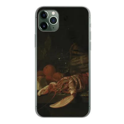 Produktbild von MuchoWow® Handyhülle Schutzhülle Hülle für iPhone 11 Pro Max Stilleben - Gemälde von Jan Davidsz. de Heem Silikon Softcase Handy Hülle - Schutz