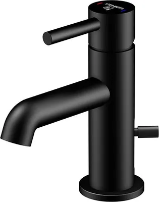 Produktbild von Steinberg Serie 100 Waschtischarmatur mit Ablaufgarnitur, Ausladung 98 mm, 1001055S