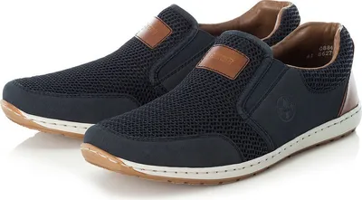 Immagine prodotto di Rieker scarpa slip-on da uomo blu, Uomo:46 EU