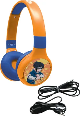 Image de Casque 2 en 1 Naruto Bluetooth et Filaire avec limitation de son