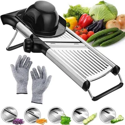Obrázek produktu pro Spirálový kráječ ve tvaru vařečky, 41 x 13 cm, černý, na ovoce, zeleninu, mrkev a brambory