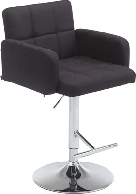 Produktbild von Barhocker Los Angeles Stoff C schwarz