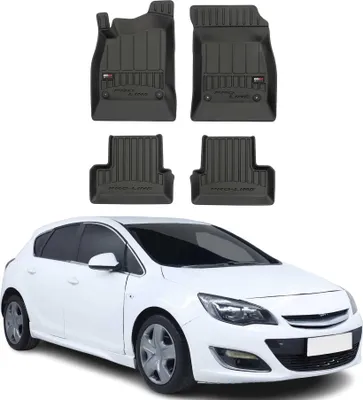 Image de Tapis de Sol pour Opel Astra J 2009-2015 TPE Noir