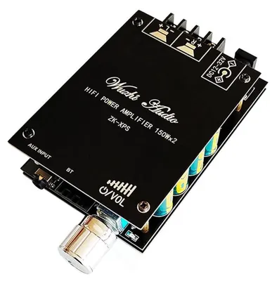 Productafbeelding van ZK-XPS 150W - Audioversterker - HiFi Geluidskwaliteit - Compact Formaat - Bluetooth 5.0 - Thuisbioscoopversterker - Geschikt voor Mu...
