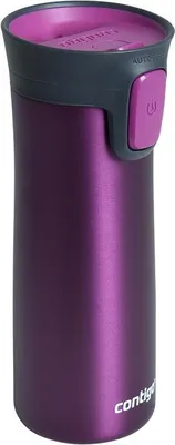 Produktbild von ContiGo! Pinnacle Thermobecher Kaffeebecher 420 ml Isolierbecher ToGo Becher Lila