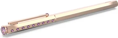 Obrázek produktu pro Kuličkové pero Swarovski MIL003, Classic, růžové, růžově zlatá slitina 5631210 Novinka 2022