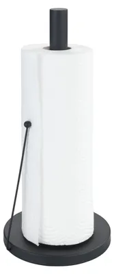 Immagine prodotto di WENKO Porta rotolo da cucina Porta rotolo di carta magnetico Nero Clayton