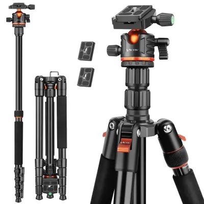 Productafbeelding van 198cm Camera Statief voor Canon Sony Nikon, DSLR Statief met Monopod