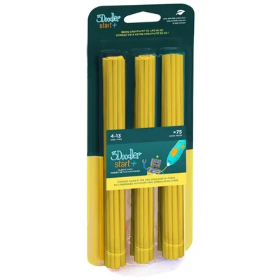 Produktbild von 3Doodler Start 3DS-ECO04-YELLOW-75, 75 Stück(e), 1 g