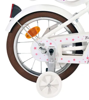 Produktbild von Volare Blossom Kinderfahrrad - Mädchen - 14 Zoll - Weiß