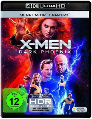 Obrázok produktu pre X-Men - Dark Phoenix (UHD+BR) 2Disc Min: 118DD5.1WS 4K Ultra HD