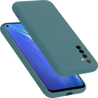 Immagine prodotto di Cadorabo custodia protettiva per Realme 6 4G / 6s custodia in verde telefono cellulare Custodia Cover TPU Etui