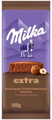 Produktbild von Milka Extra Noisette 190g