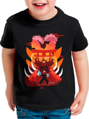 Produktbild von BaumwolleCloud Sukuna and Itadori Kinder T-Shirt  anime japan manga