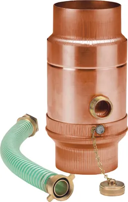 Produktbild von Regensammler Kupfer mit Anschluss - Set DN 100
