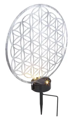 Produktbild von GLOBO Solarleuchte Garten Rund 30 cm Solarlampe Außen Außenleuchte Solar 36601