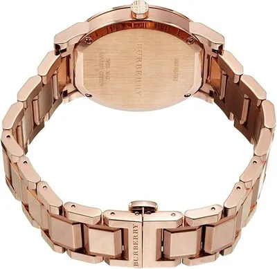 Produktbild von Damenuhr Burberry The City BU9104, INOX, Roségold / Weiß