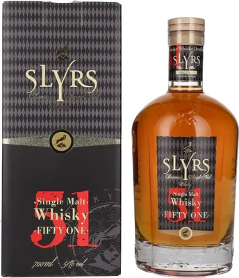 Produktbild von Slyrs Bavarian 51! Single Malt + Box 700ml 51% Vol.