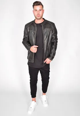 Produktbild von Mustang Lederjacke 31020234 Herren black M
