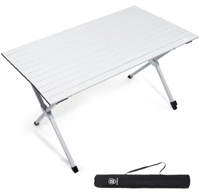 Immagine prodotto di Solidchoice - Tavolo pieghevole da campeggio con piano impermeabile