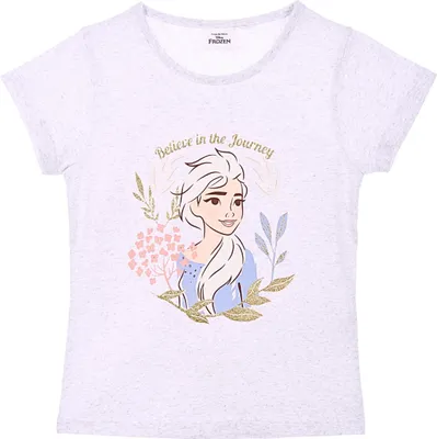 Produktbild von T-Shirt Frozen Elsa Grau 116 cm