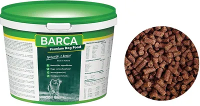 Immagine prodotto di Barca Premium, cibo per cuccioli/cani giovani – Secchio – 2 kg