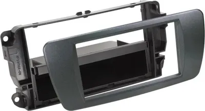 Zdjęcie produktu dla Panel radia SEAT IBIZA 6J - 2-DIN ze schowkiem Seat Ibiza 2008 > azabacheschwarz