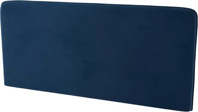 Productafbeelding van Hoofdeinde BC-33 voor schuifbedden BC-01, 180 cm, bekleed hoofdeinde, marineblauw, merk Lenart