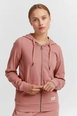 Produktbild von OXMO OXLova - 21950050ME Damen Sweatjacke Kapuzenjacke Hoodie mit Kapuze