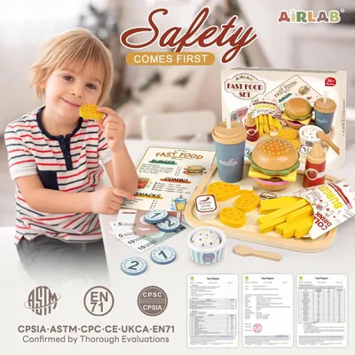 Zdjęcie produktu dla Drewniane Zabawki Jedzenie Prezent Dla Dzieci Akcesoria Kuchenne Edukacyjna
