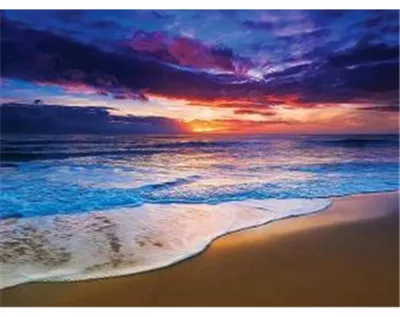 Immagine prodotto di PRACHT Diamond Painting "Sulla spiaggia" 50x40 cm