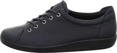 Produktbild von Ecco Soft 2.0 Veterschoenen Laag - Blauw - Maat 39