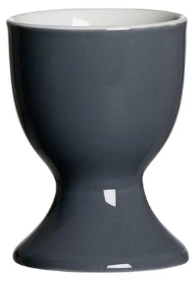 Produktbild von Ritzenhoff & Breker Eierbecher Doppio, Ei Becher, Eierhalter, Porzellan, Anthrazit, 430233