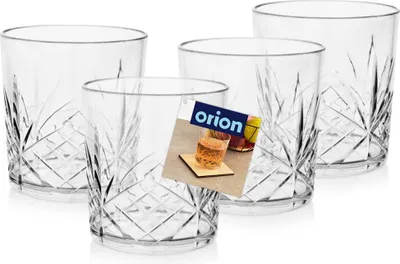 Image de Orion Verres à boire Verres à jus de fruits Verres à limonade en acrylique CHARISMA 350 ml 4 pcs.
