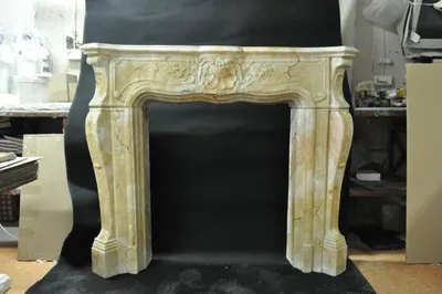 Productafbeelding van Kachelomkast, omlijsting, marmerstijl, decoratie, barok, klassieke kachels