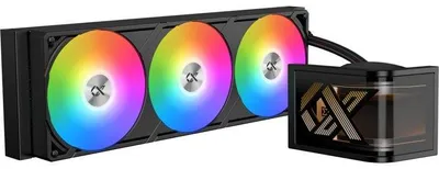 Immagine prodotto di XIGMATEK Connect 360 ULTRA  EN48371  Raffreddamento ad acqua AIO  3 ventole ARGB da 120 mm  Nero