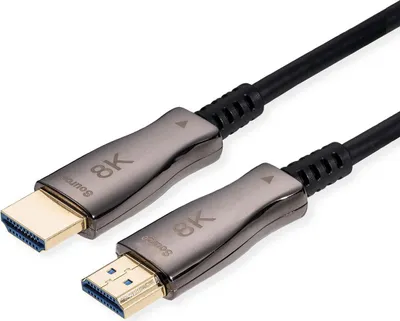 Image de Valeur VALEUR 14.99.3487 Câble HDMI 50 m HDMI Type A (Standard) Noir