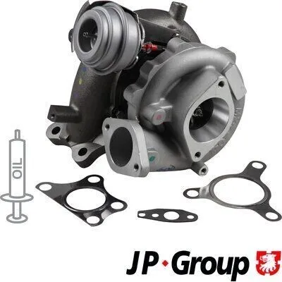 Produktbild von Turbolader JP GROUP 4017400100 für NISSAN NP300 Navara Pickup (D40)