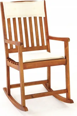 Immagine prodotto di Sedia a dondolo da giardino Sedia a dondolo in legno Poltrona relax Sedia a dondolo Sedia da giardino