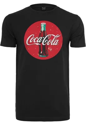 Obrázok produktu pre Pán Tee Coca Cola Bottle Logo Tee čierna - XL