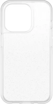 Imagen del producto de Funda OtterBox React para el smartphone Apple iPhone 15 Pro - Color Stardust, transparente - Resistente a caídas, antibacteriana - Plástico