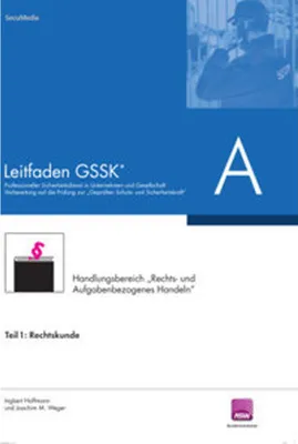 Obrázek produktu pro Leitfaden GSSK (vorher Unternehmensicherheit)