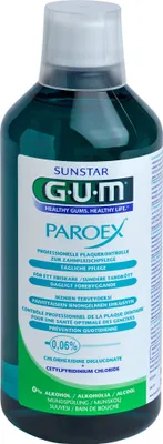 Zdjęcie produktu dla Paroex Sunstar GUM, Pukanka antyseptyczna 0,06% CHX 1702, 500 ml