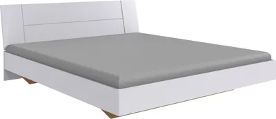 Image de Lit double Kreta Lit futon 180x200cm Choix de couleur aspect flottant