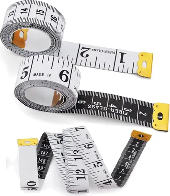 Produktbild von 2 Bände Maßband Körper, 200cm/79 Zoll Schneidermaßband